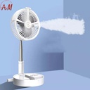 FOLDABLE FAN WITH LED/المروحة القابلة للطي مع ضوء ومياة