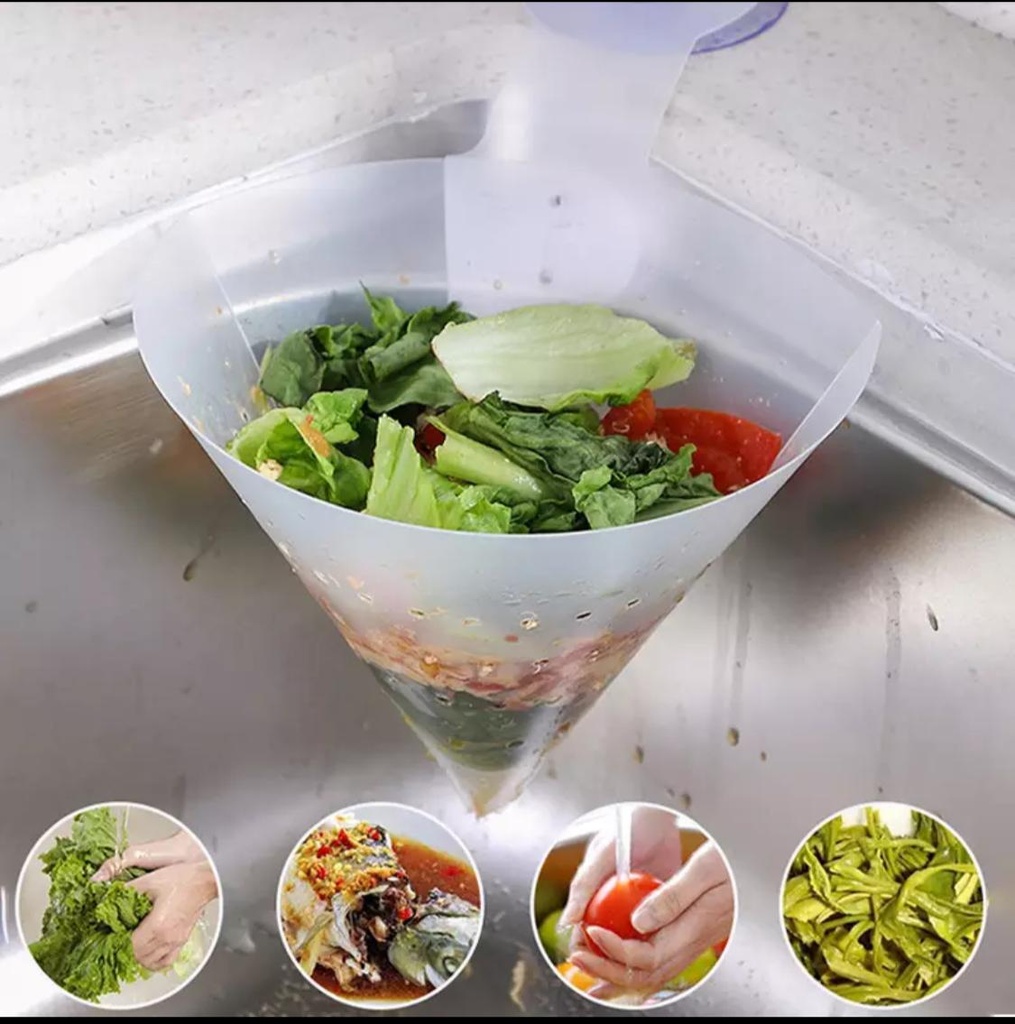 Foldable Sink Filter/سلة مصفاة الطعام