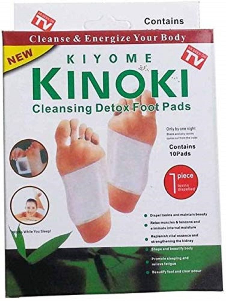 KINOKI CLEASING DETOX FOOT PADS/ لصقات علاج القدم
