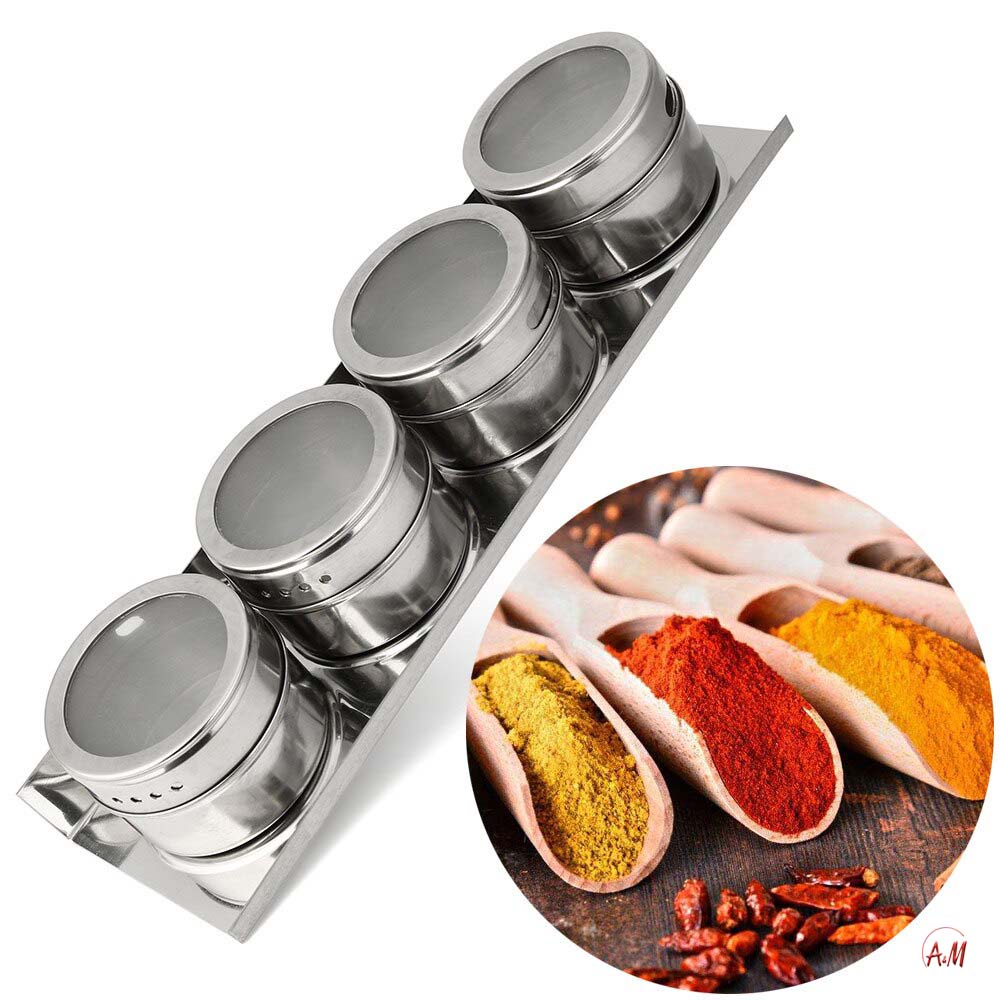 MAGNETIC SPICE RACK/ستاند حفظ التوابل المغناطيسي 4