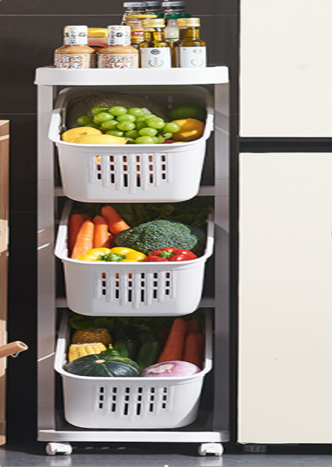 Multi-Function Organizing Baskets Rack / ستاند سلال التنظيم