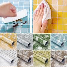 OIL PROOF FOIL KITCHEN WALL / لاصق المنيوم المطبخ مضاد للزيوت والحرارة