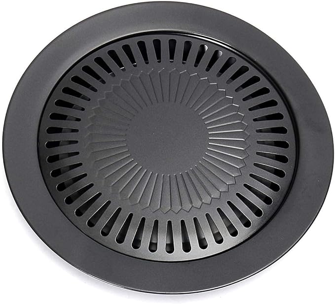  32cm Korean Non Stick BBQ Grill Roasting Pan/صينية شواء كورية غير لاصقة مقاس 32 سم