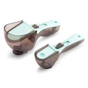 PLASTIC ENGRAVING MEASURING SPOON/ملعقة القياس