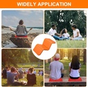 Portable sitting mat/ بساط الجلوس المتنقل