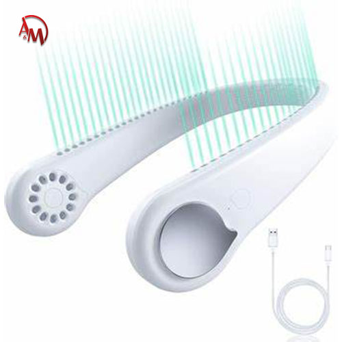 RECHARGEABLE NECK FAN/ مروحة الرقبة قابلة للشحن
