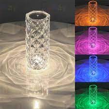 Rose Diamond Table Lamp / مصباح المكتب