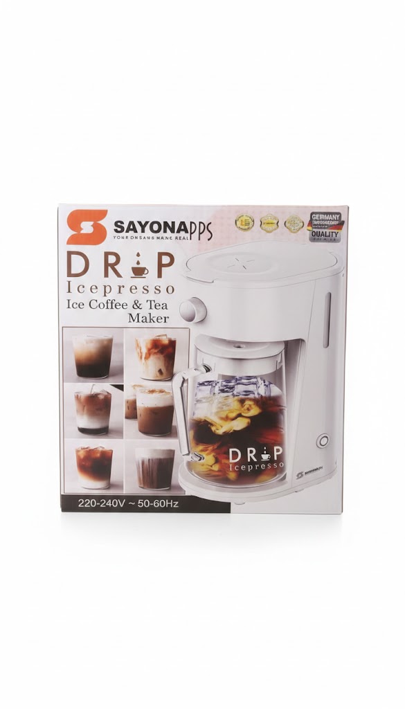 SAYONA COFFEE ICE&TEA MAKER/صانعة القهوة الباردة والشاي
