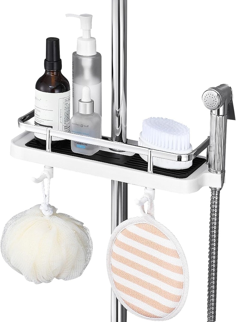 SHOWER STORAGE RACK / منظم دش الاستحمام