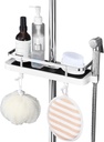 SHOWER STORAGE RACK / منظم دش الاستحمام