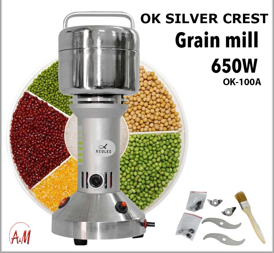 SILVER CREST POWDER GRINDER 650W  / مطحنة البهارات القوية من سيلفر كريست 650 واط