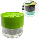SOAP DISPENSER & SPONGE RACK/ علبة الصابون والاسفنج