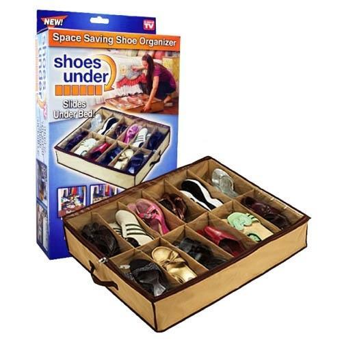 SPACE SAVING SHOE ORGANIZER/ منظم الأحذية تحت السرير
