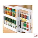 SPICES ROTATING RACK / منظم علب التوابل المتحرك