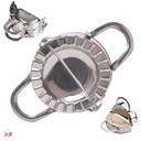 STAINLESS STEEL PASTRY MAKER SMALL/ صانعة الفطائر ستانستيل الحجم الصغير