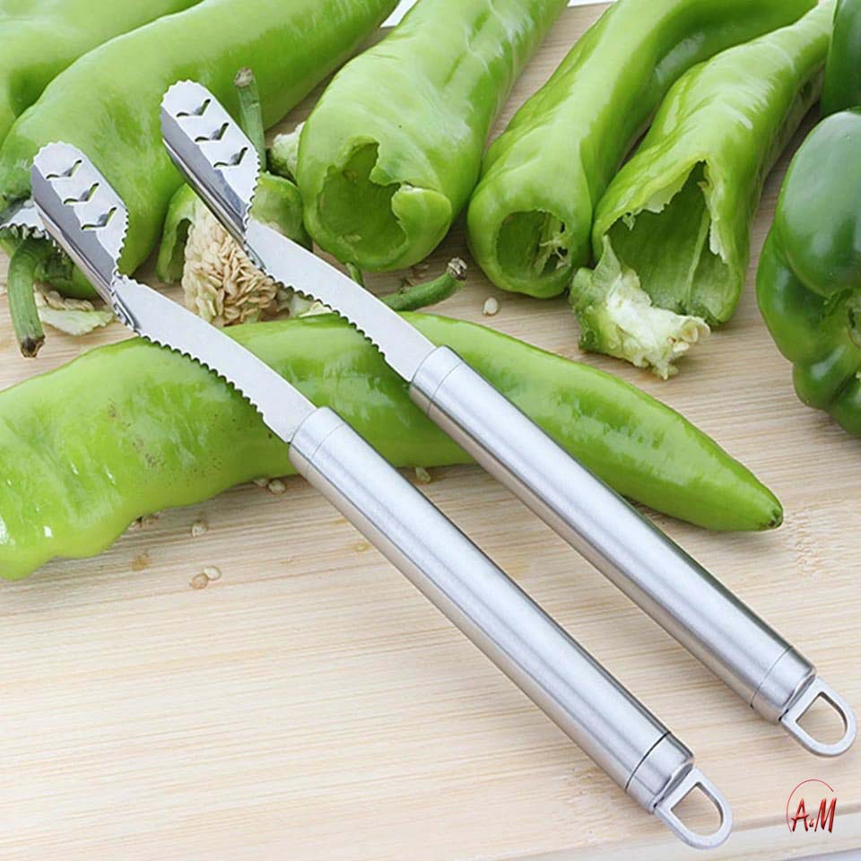 STAINLESS STEEL SEED REMOVER / حفارة الخضار