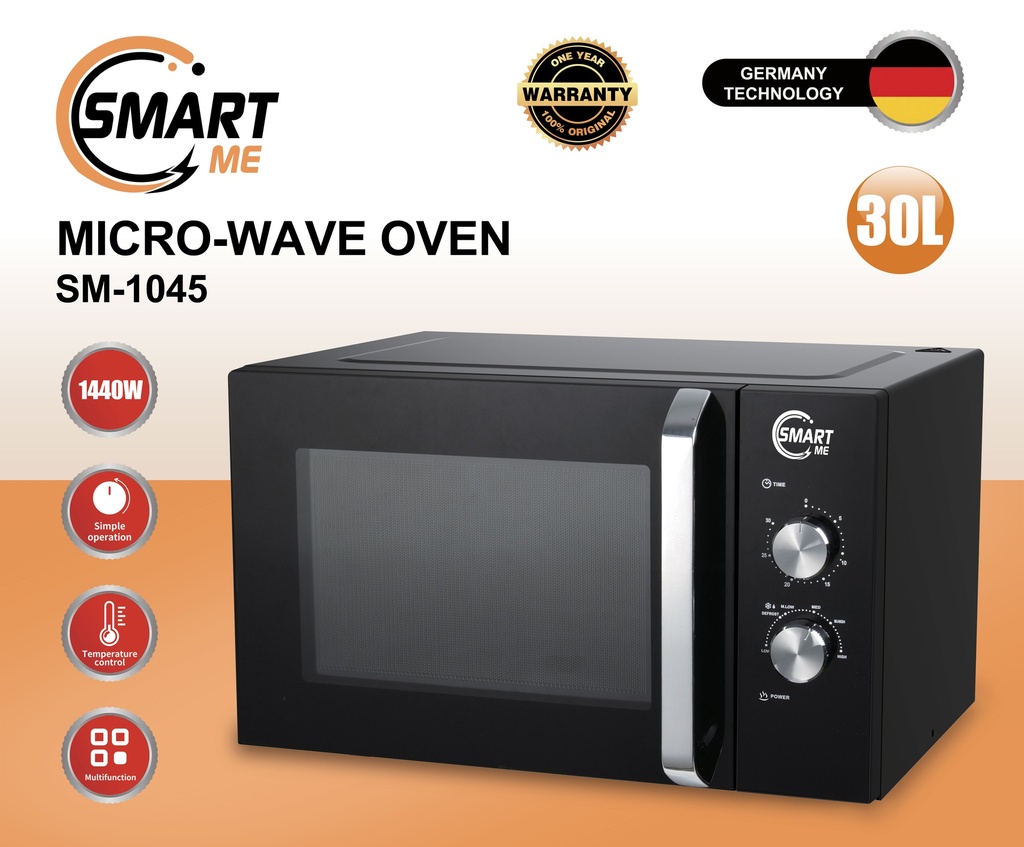 Smart Me Micro-wave oven SM-1045/فرن مايكرويف سمارت مي