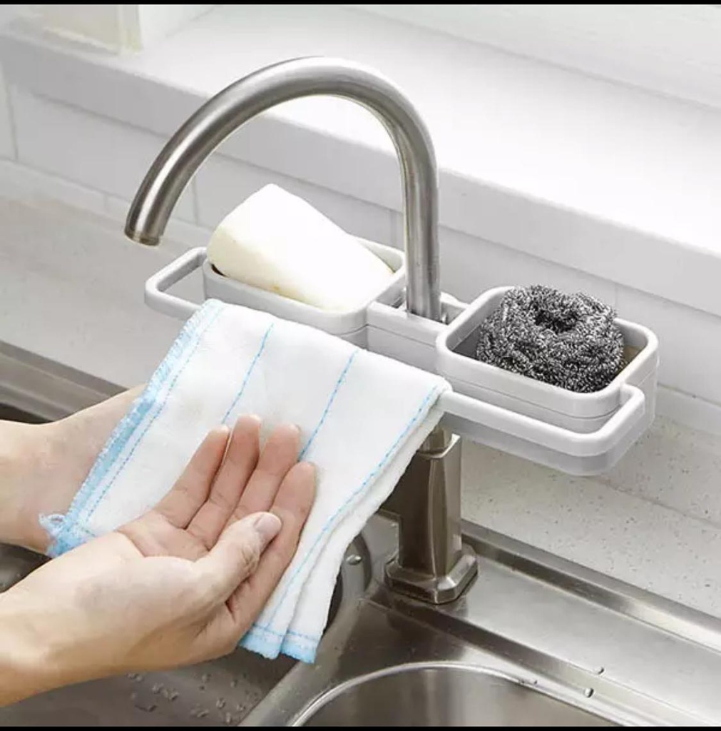 Storage Organizer for Kitchen Sink/منظم تخزين لحوض المطبخ