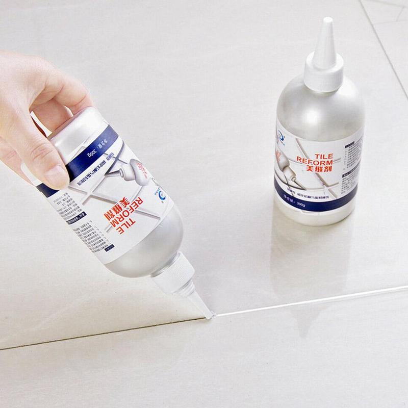 Waterproof Tile Gap Glue 280ml White/ غراء فجوات البلاط المقاوم للماء 280 مل ابيض