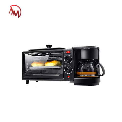 3 IN 1 BREAKFAST MAKER/فرن تحضير الفطور 3 في  1