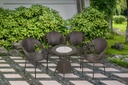 4 CHAIRS + 1 TABLE / جلسة خارجية 4 كراسي وطاولة