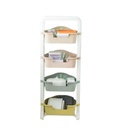 4 LAYERS ORGANIZING RACK / ستاند التنظيم بأربع رفوف