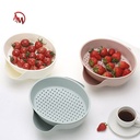 ASPHALT DOUBLE LAYER FRUIT BOWL /   سلة الخضار المزدوجة