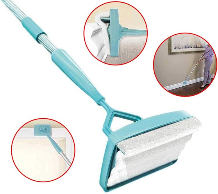 BASEBOARD BUDDY/فرشاة تنظيف 360 درجة