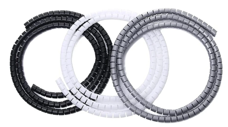 Cable Management 1.9M BLACK/ منظم الاسلاك 1.9 متر