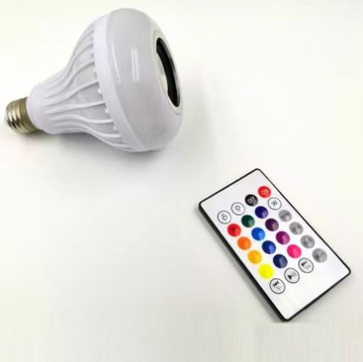 BLUETOOTH-LED MUSIC LIGHT BULB/ مصباح مع LED بلوتوث