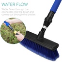 CLEANING BRUSH WITH WATER FLOW  3M LONG/فرشاة تنظيف بتدفق ماء بطول 3 أمتار