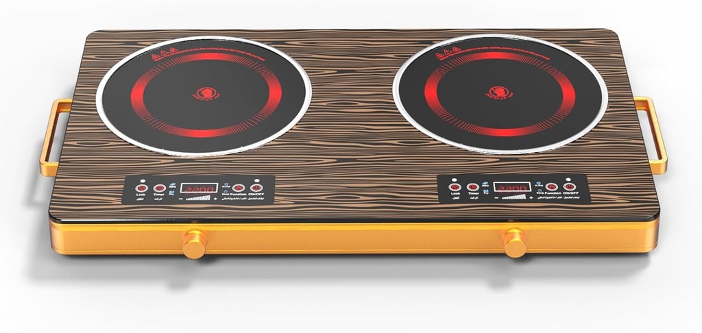 ELECTRIC CERAMIC Double STOVE/موقد كهربائي سيراميكي مزدوج