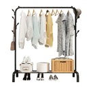 Clothes Single Hanger Stand+1 shelf / ستاند الملابس السنقل +رف 1