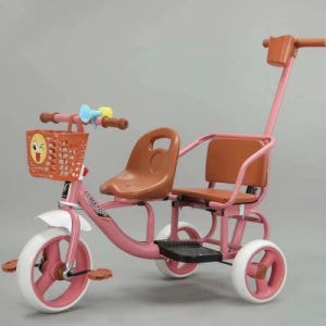 Two Seats Kids Tricycles / دراجة للأطفال ذات مقعدين