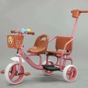 Two Seats Kids Tricycles / دراجة للأطفال ذات مقعدين