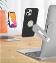 Phone Holder Stand Aluminum Magnetic Bracket /حامل الهاتف من الألومنيوم مع دعامة مغناطيسية