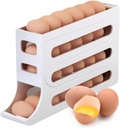 AUTOMATIC ROLL-DOWN EGG STORAGE /  حافظة البيض3 طبقات