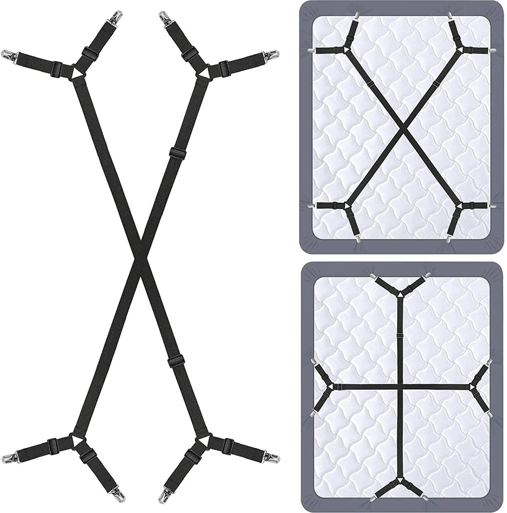 2 Pcs BEDSHEET CLIP/ قطعتين مشبك السرير