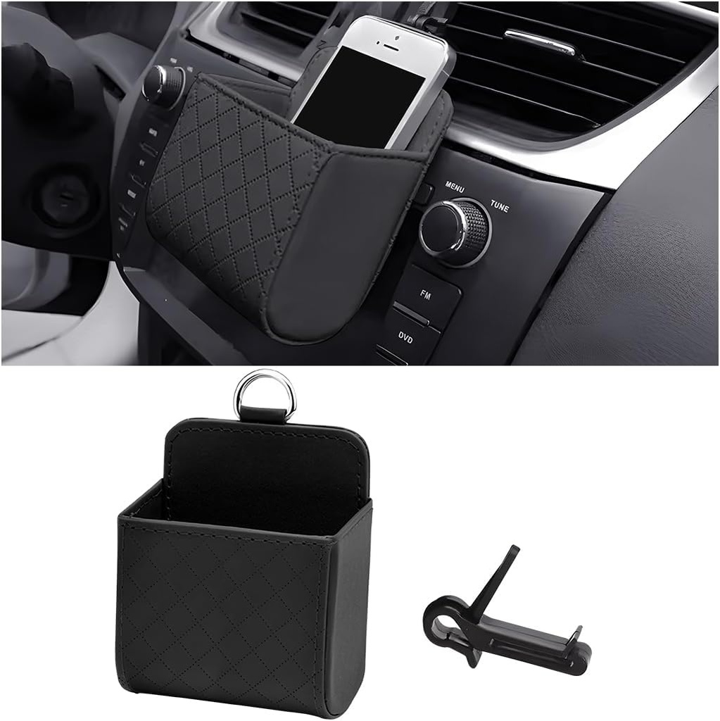 Car Air Vent Storage Organizer /منظم تخزين فتحة تهوية السيارة