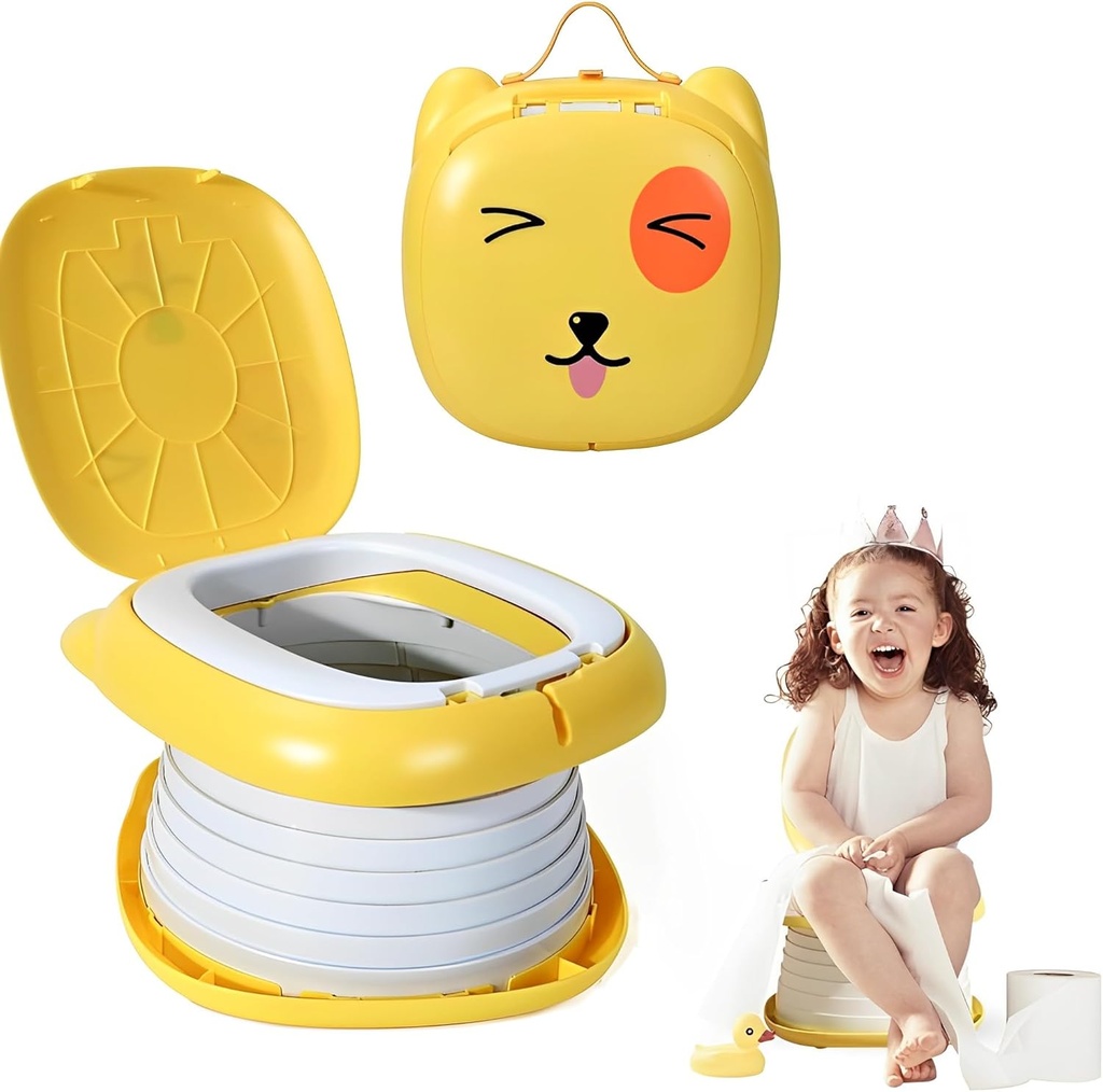 Children's foldable toilet/مرحاض محمول قابل للطي للأطفال