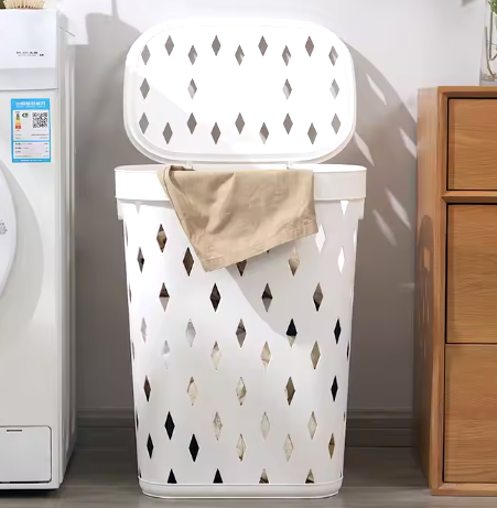 60L LAUNDRY BASKET/سلة غسيل 60 لتر