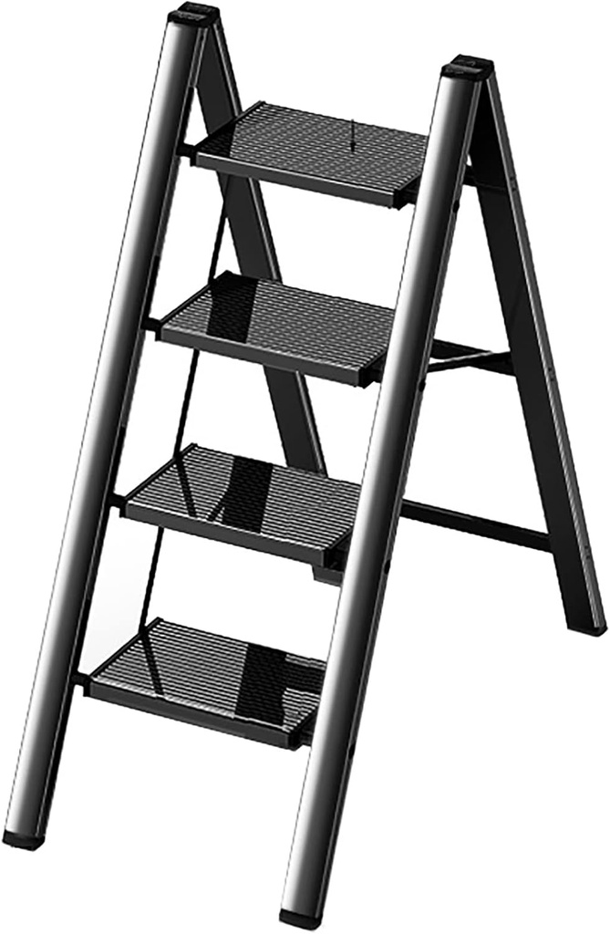 Decor stand & aluminum ladder 4-steps/حامل ديكور و سلم من الألومنيوم  4 درجات