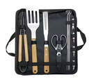 BBQ Grill Set Bag 14pcs / حقيبة مجموعة شواء 14 قطعة