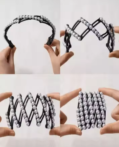 Retractable pocket hair band/رباط شعر جيب قابل للسحب