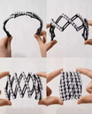 Retractable pocket hair band/رباط شعر جيب قابل للسحب