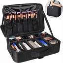 Large Professional Makeup Case 16.5in / حقيبة مكياج احترافية كبيرة مقاس 16.5 بوصة