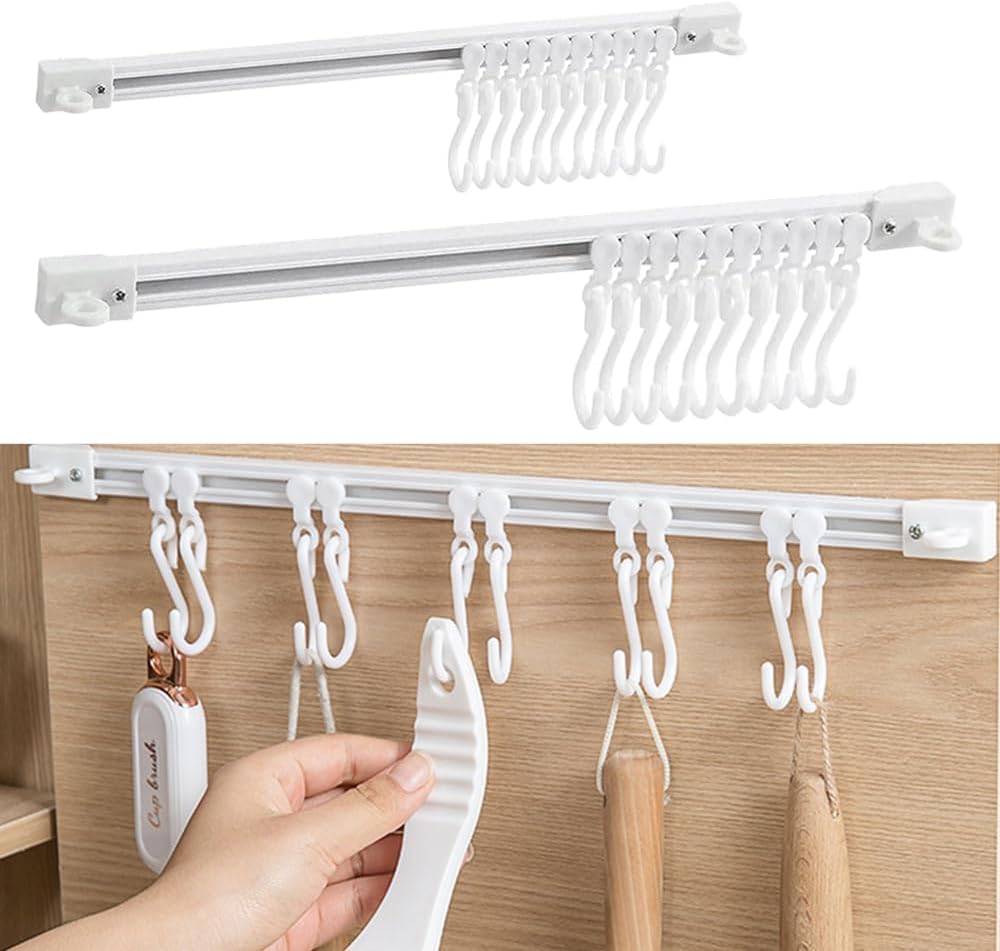 60cm Hooks Rack / رف خطافات 60 سم