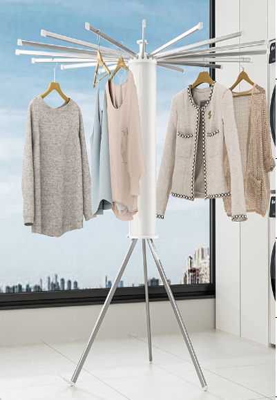 Foldable clothes drying hanger/ منشرة الملابس القابلة للطي