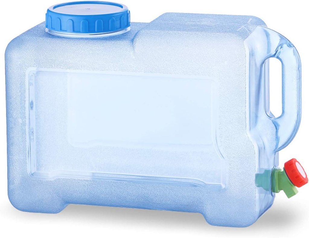 22L Plastic Water Container with Tap/ علبة مياه بلاستيكية سعة 22 لتر مع صنبور