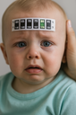 Fever Scan Sticker for Babies 10pcs /  ملصق لقياس درجة الحرارة للرضع 